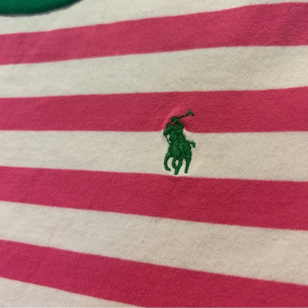 Polo Ralph Lauren Striped Cotton Jersey Tee Dress - Picture 3 of 8